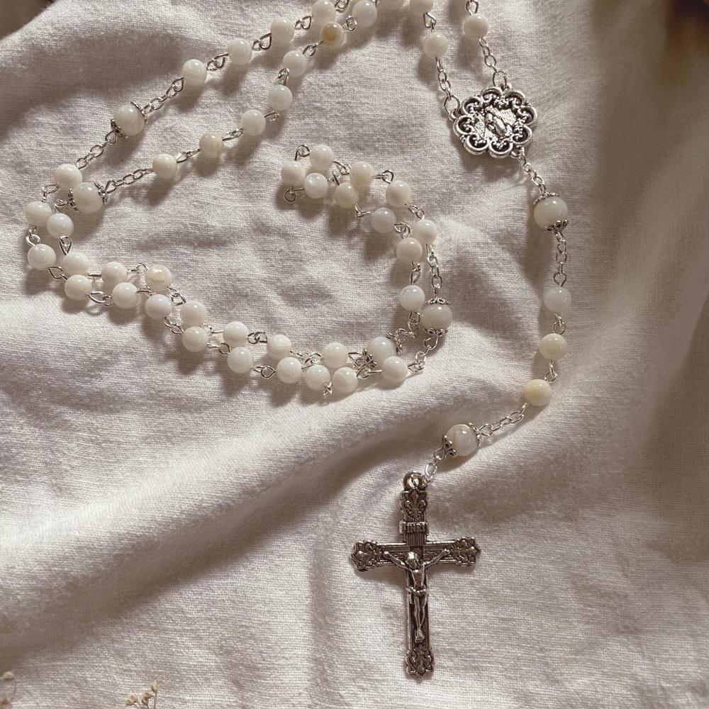 White River Pearl Rosary – Ave Rosary
